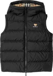 Burberry Nylon Hooded Puffer Gilet