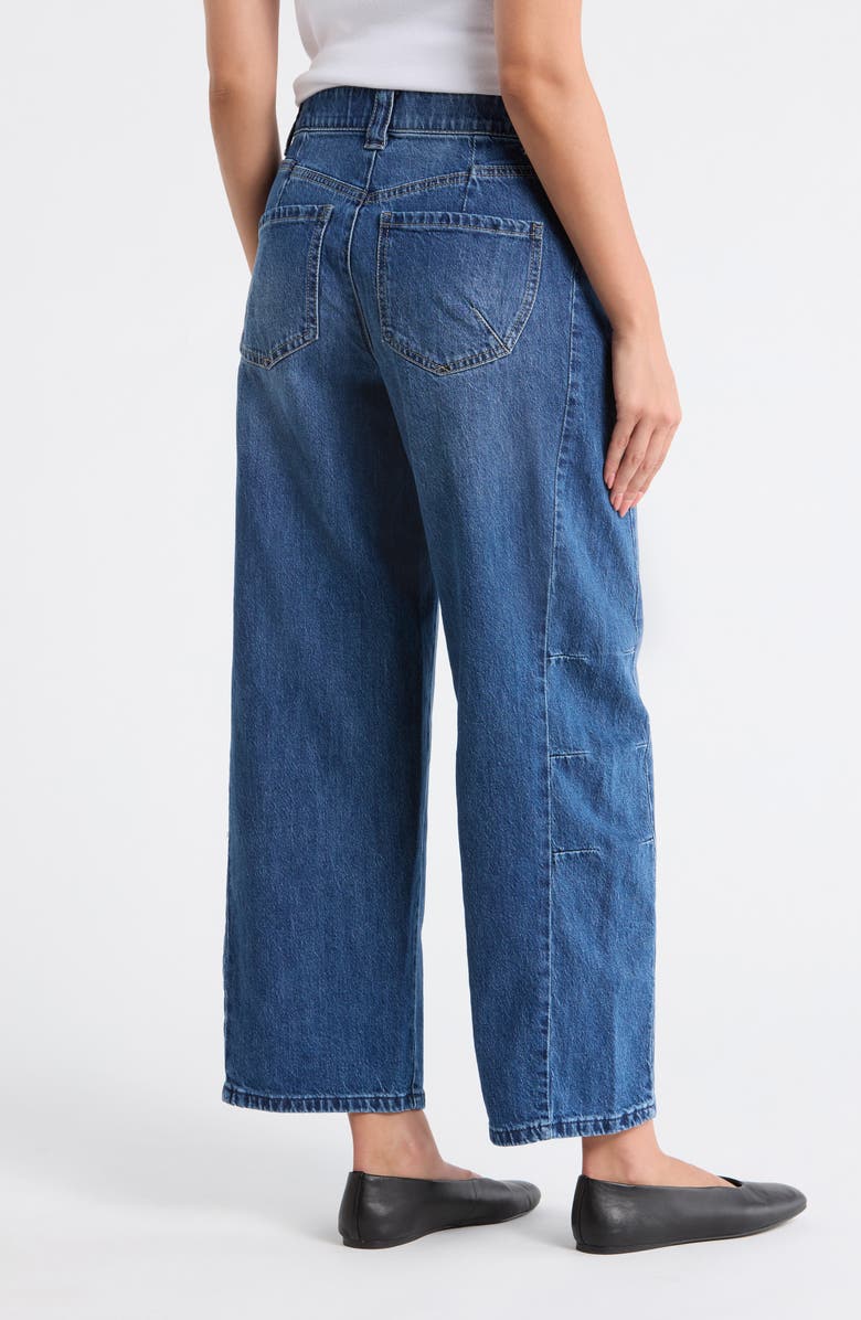 Democracy 'Ab'solution High Waist Ankle Barrel Leg Jeans, Alternate, color, 