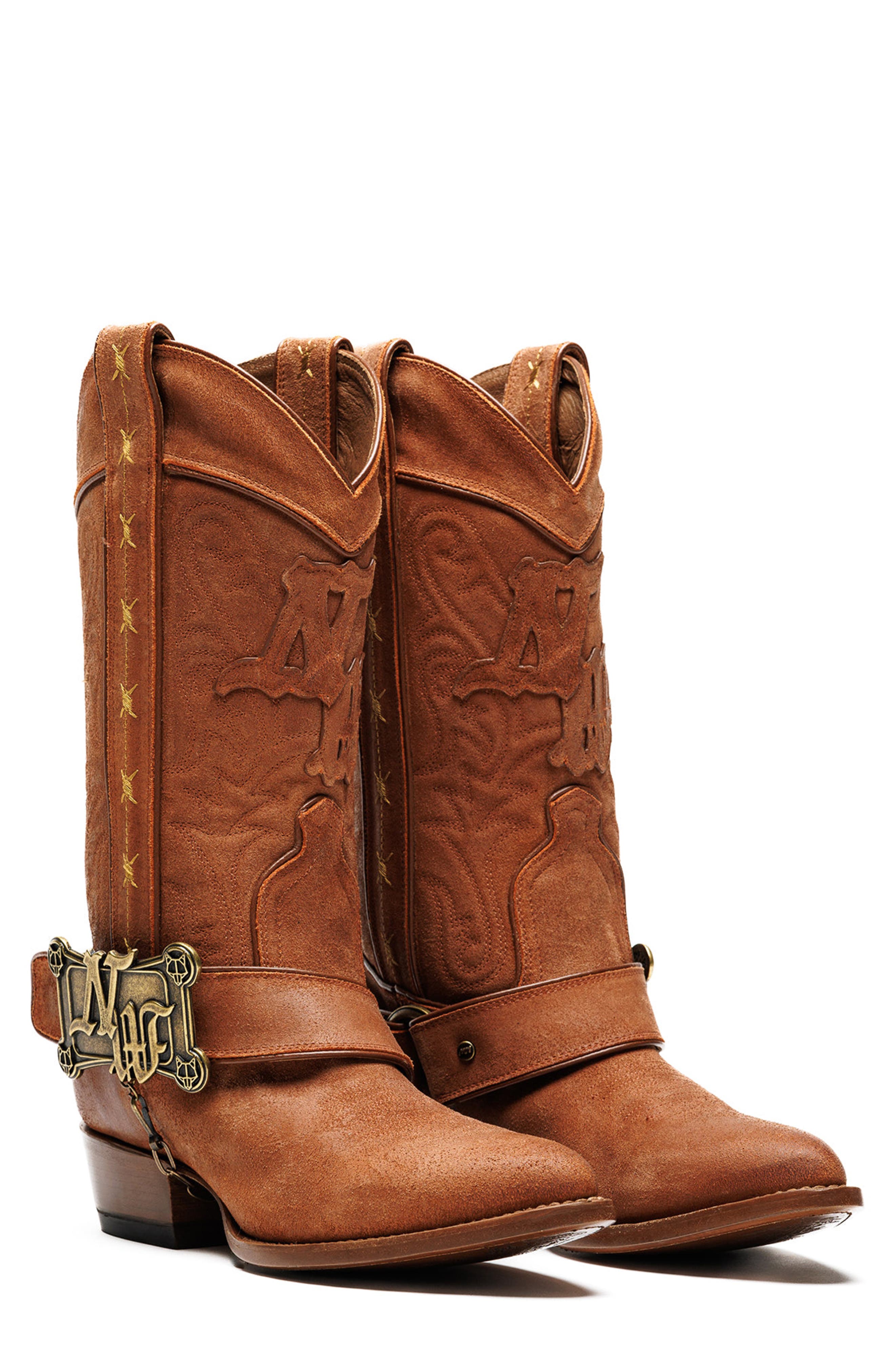 Naked Wolfe The Outlaw Western Boot, Main, color, 