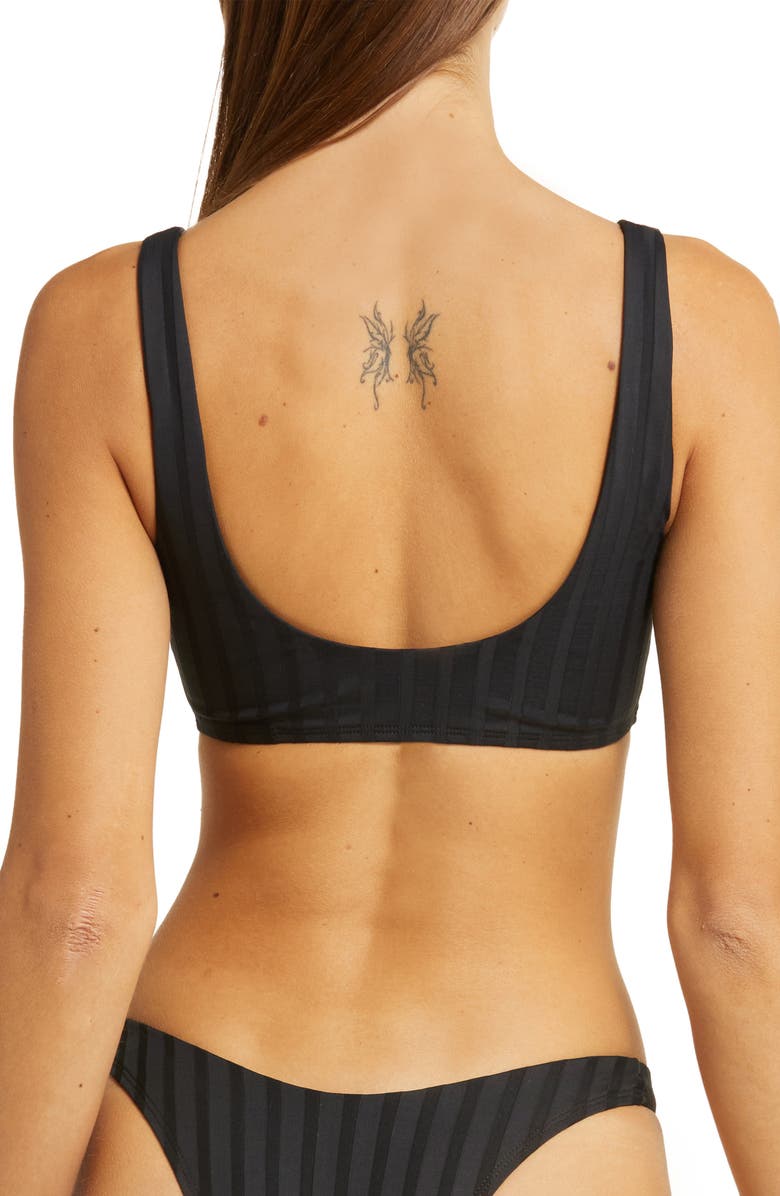 Vitamin A<sup>®</sup> Ursula Bikini Top, Alternate, color, Black Superib