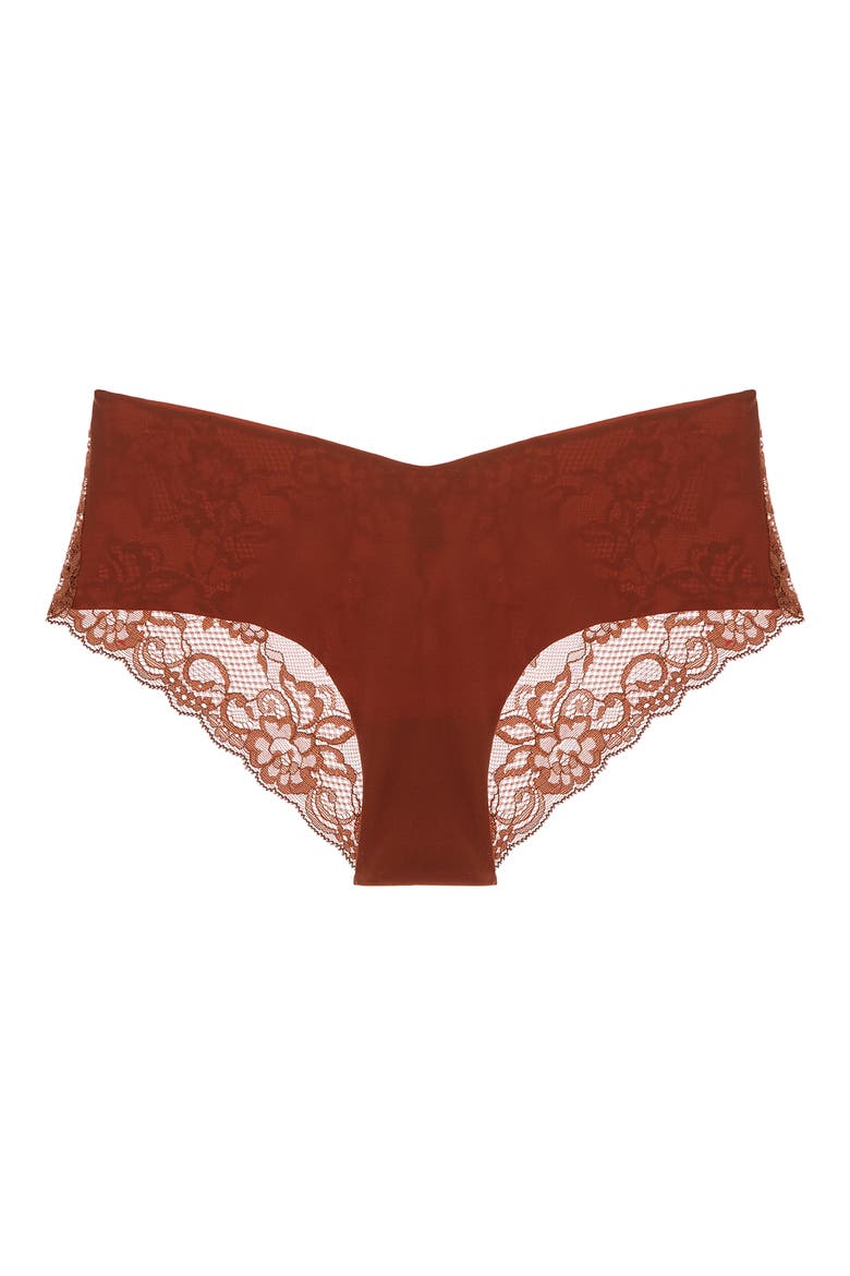 Estelle Lace Hipster Briefs, Alternate, color, CANNELLE