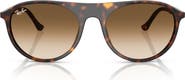 Ray-Ban 59mm Gradient Square Sunglasses