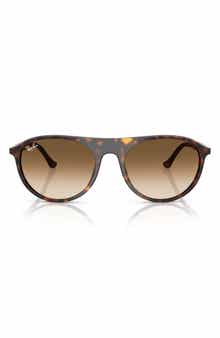 Ray-Ban 59mm Gradient Square Sunglasses