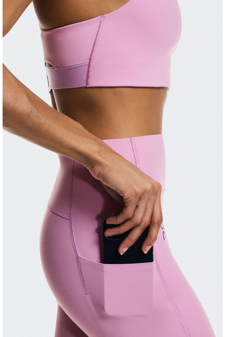 Studio High Waist Flared Leggings, Alternate, color, SAKURA