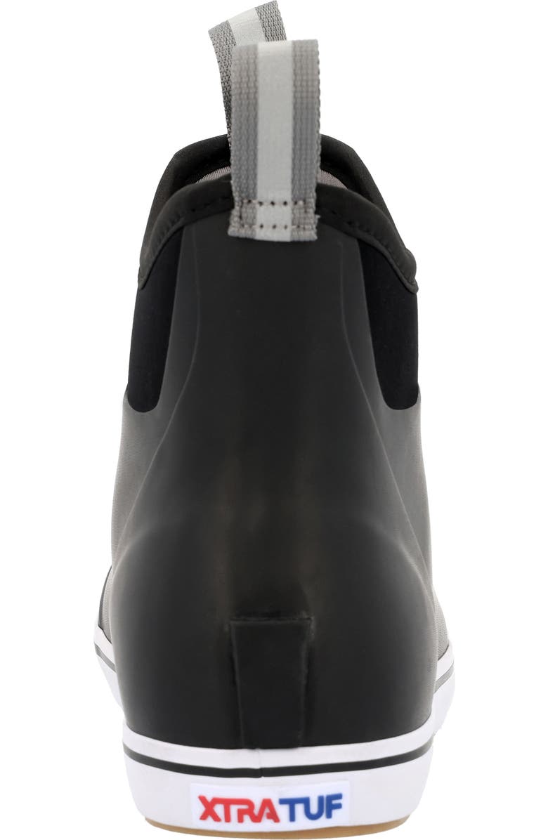 XTRATUF x Salmon Sisters Waterproof Ankle Deck Boot, Alternate, color, Black
