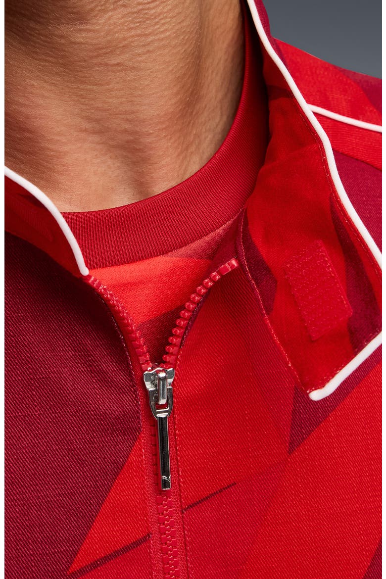 x Ferrari 20 Years of Red Cotton Twill Jacket, Alternate, color, ROSSO CORSA