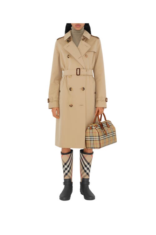 Burberry Bowling Check Medium Size Hand Bag