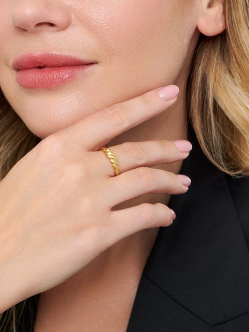 Devata Rope Ring In Gold
