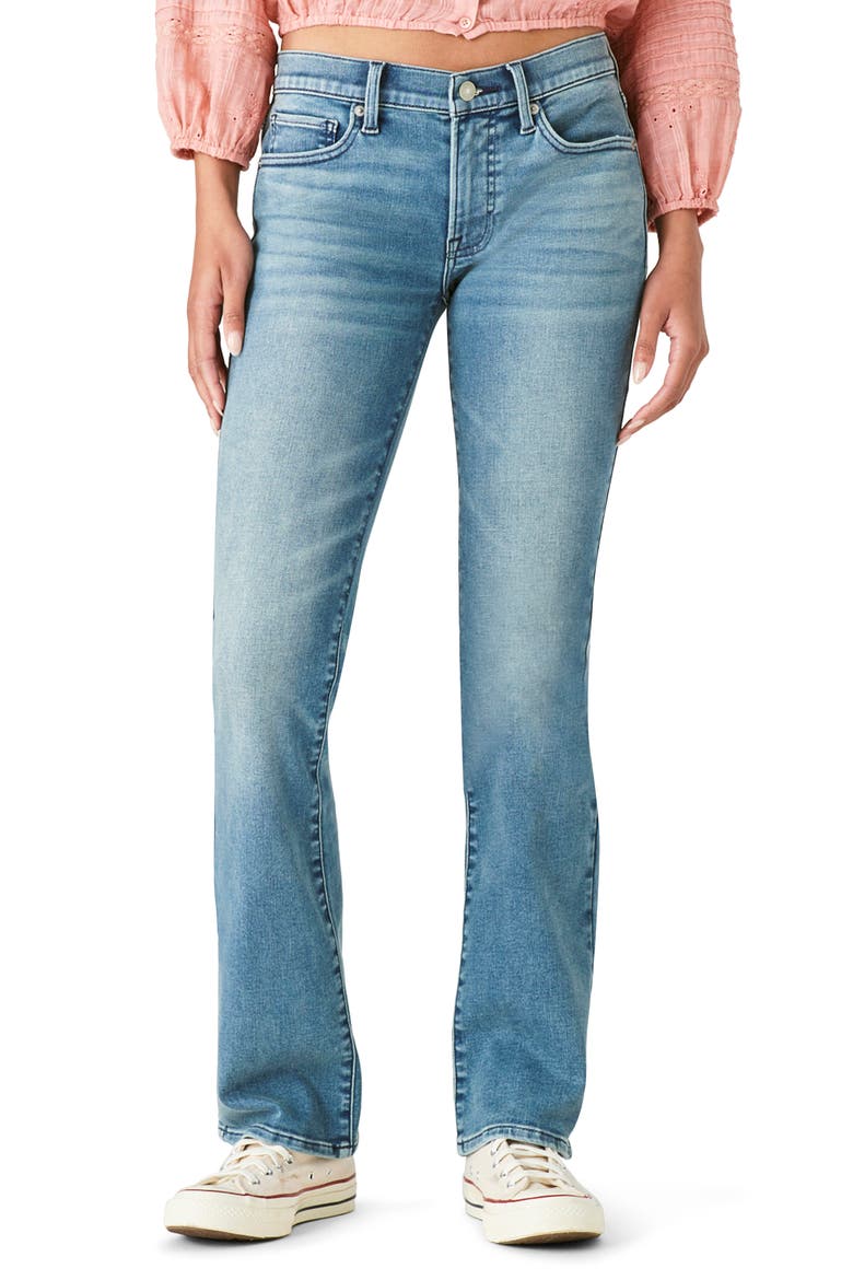 Sweet Bootcut Jeans, Main, color, GLASS MOUNT