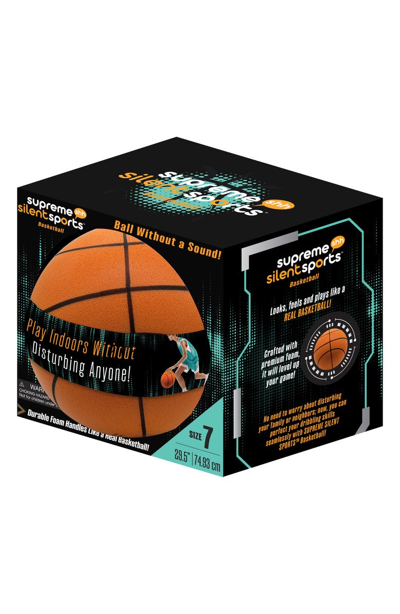 SNUGGIE 7" Silent Basketball, Alternate, color, Orange