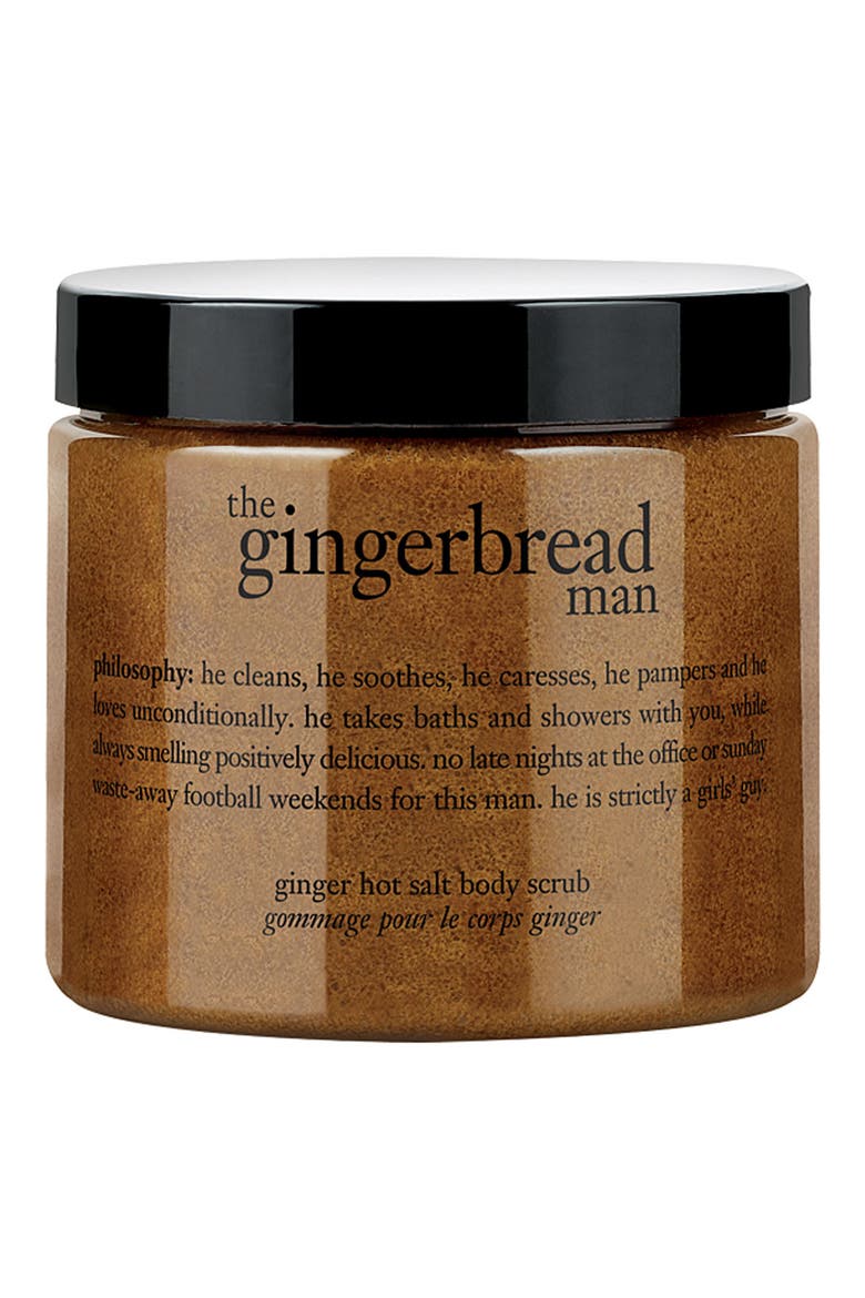 'the gingerbread man' hot salt body scrub, Main, color, NO COLOR