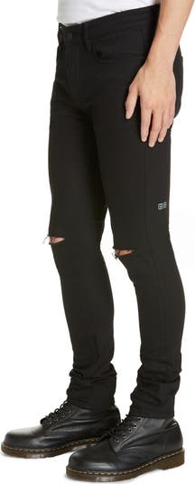 ◆KSUBI◆Van Winkle Ace Black Slice スリムフィット ジーンズ Ksubi Van Winkle Ace Slice Skinny Fit Jeans | Nordstrom