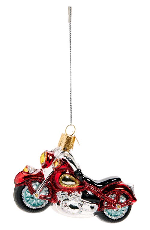 Old World Christmas Motorcycle Ornament In Multi