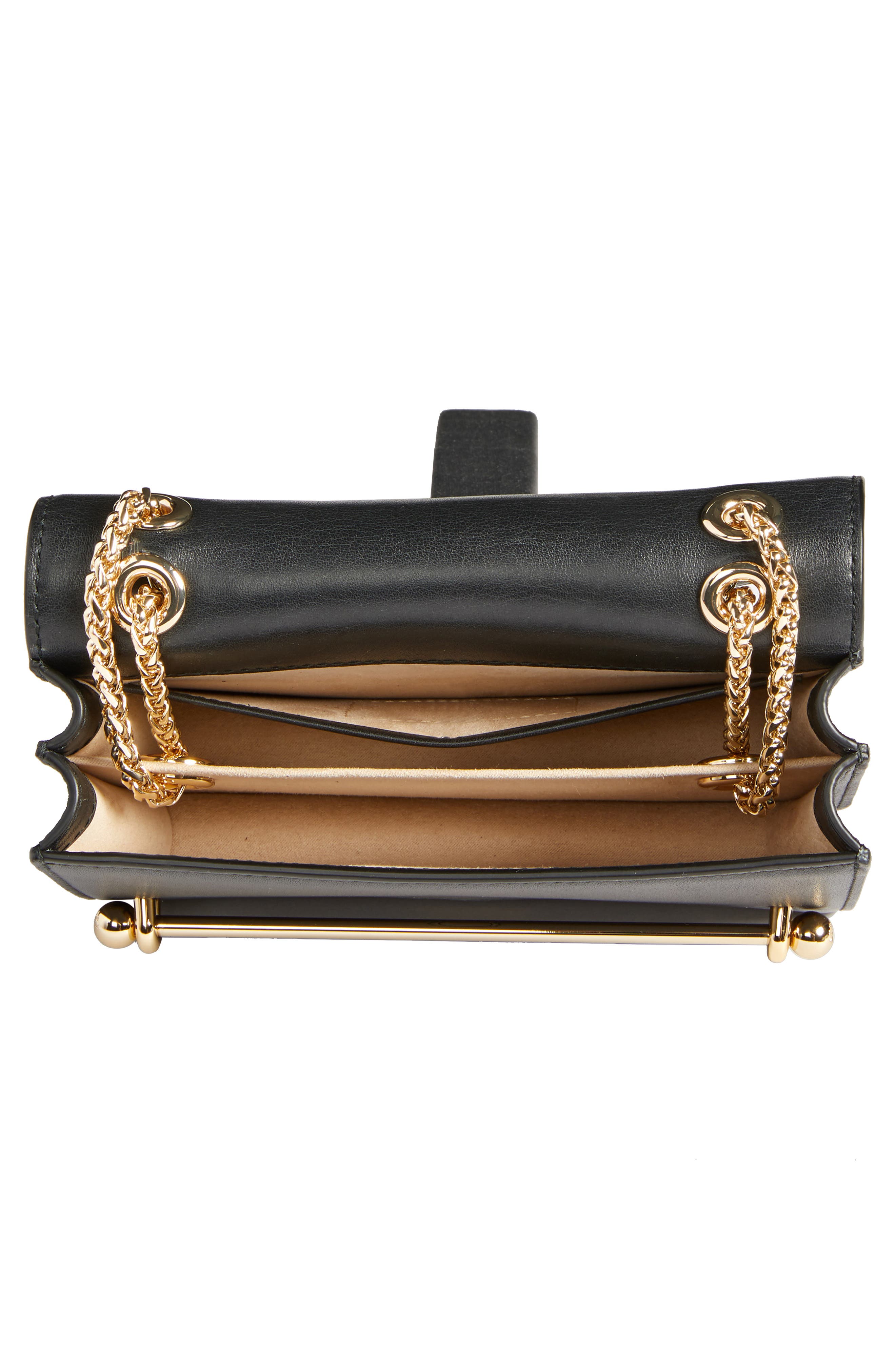 Strathberry Mini East/West Stripe Leather Crossbody Bag, Alternate, color, 