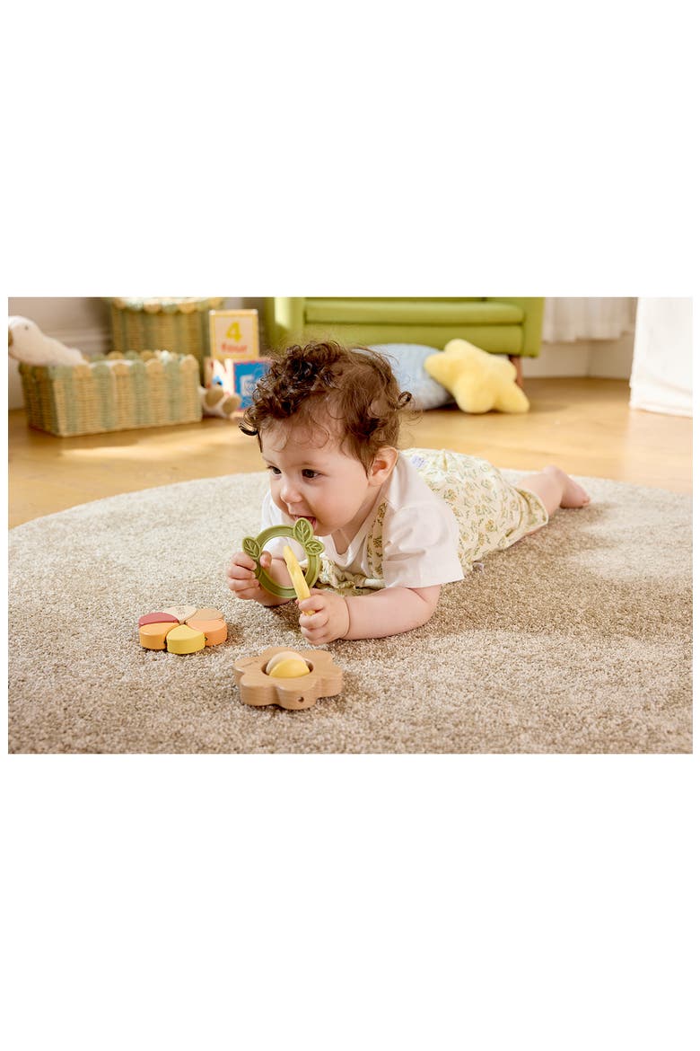 Artful Flowers Rattle Trio, Alternate, color, MULTI