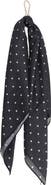 Petit Moments Polka Dot Scarf Key Chain