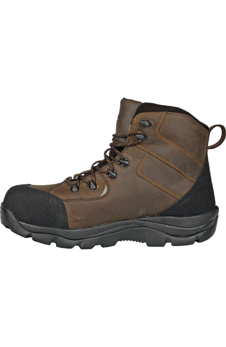 Hoss Boot Company HOSS Ridge Composite Toe Work Boot, Alternate, color, Brown