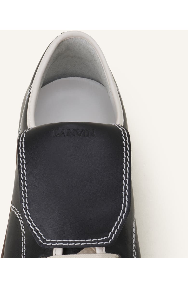 Lanvin Dbb1 Sneakers With Leather Tongue, Alternate, color,