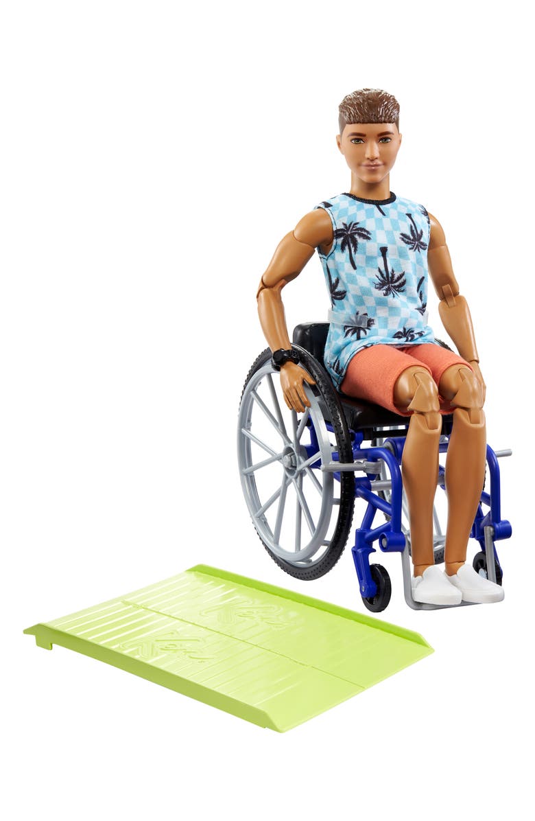 Mattel Ken<sup>®</sup> Fashionistas<sup>™</sup> Wheelchair Doll & Ramp, Main, color, 