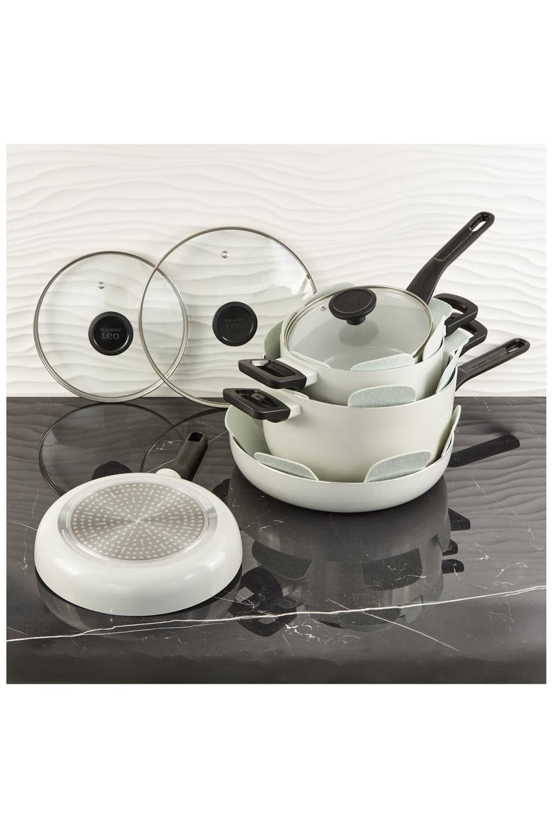 Leo Glints 8-Piece Cookware Set, Alternate, color, SPIRIT