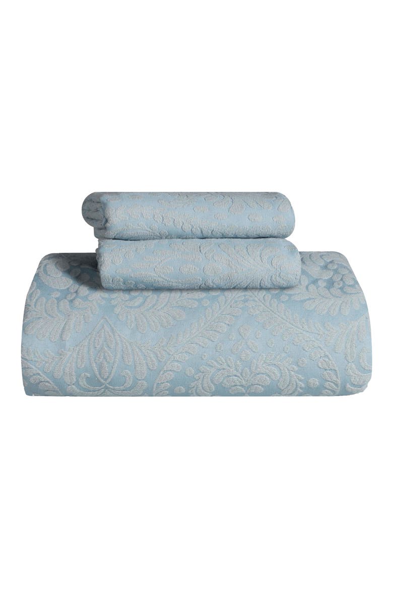 Cotton Blend Comforter Set, Main, color, LIGHT BLUE