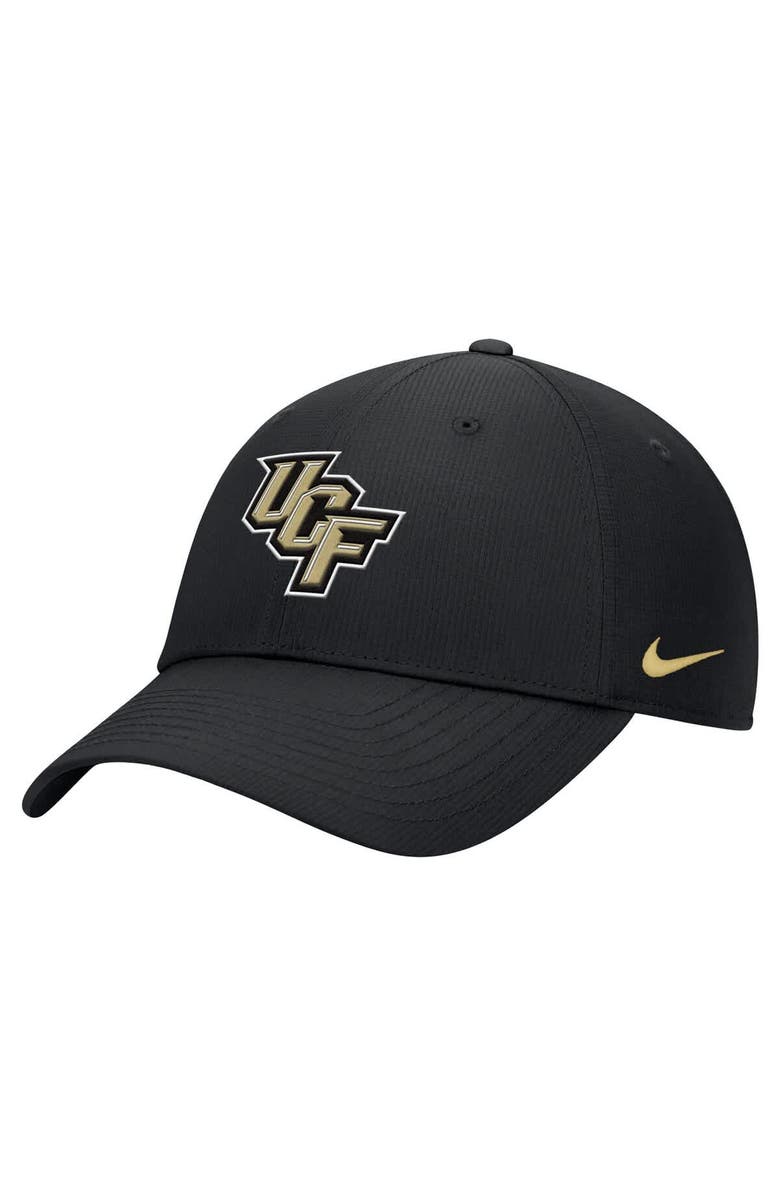 Nike Men's Nike  Black UCF Knights 2025 On-Field Club Performance Adjustable Hat, Main, color, 