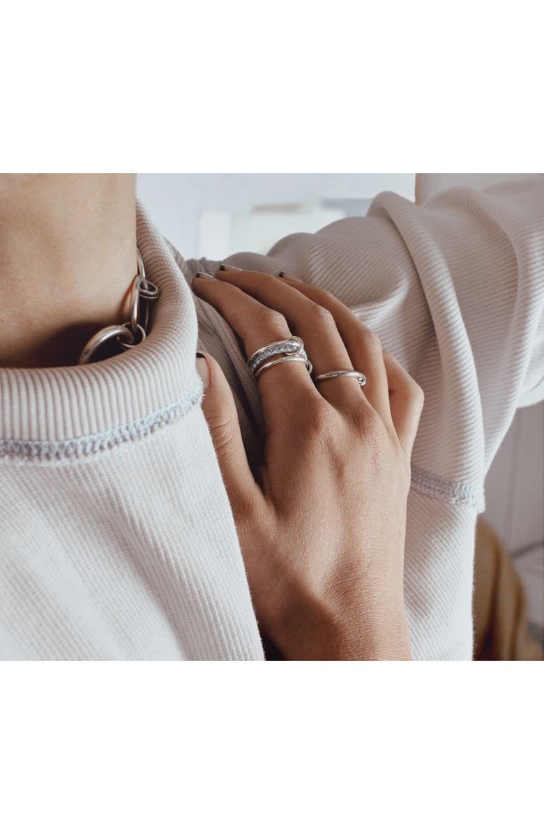 Spinelli Kilcollin Petunia Tanzanite 3-Link Stack Ring, Alternate, color, 