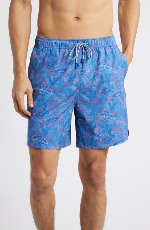 Day of the Dead Swim Trunks