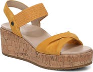 Vionic Darla Espadrille Platform Slide Sandal