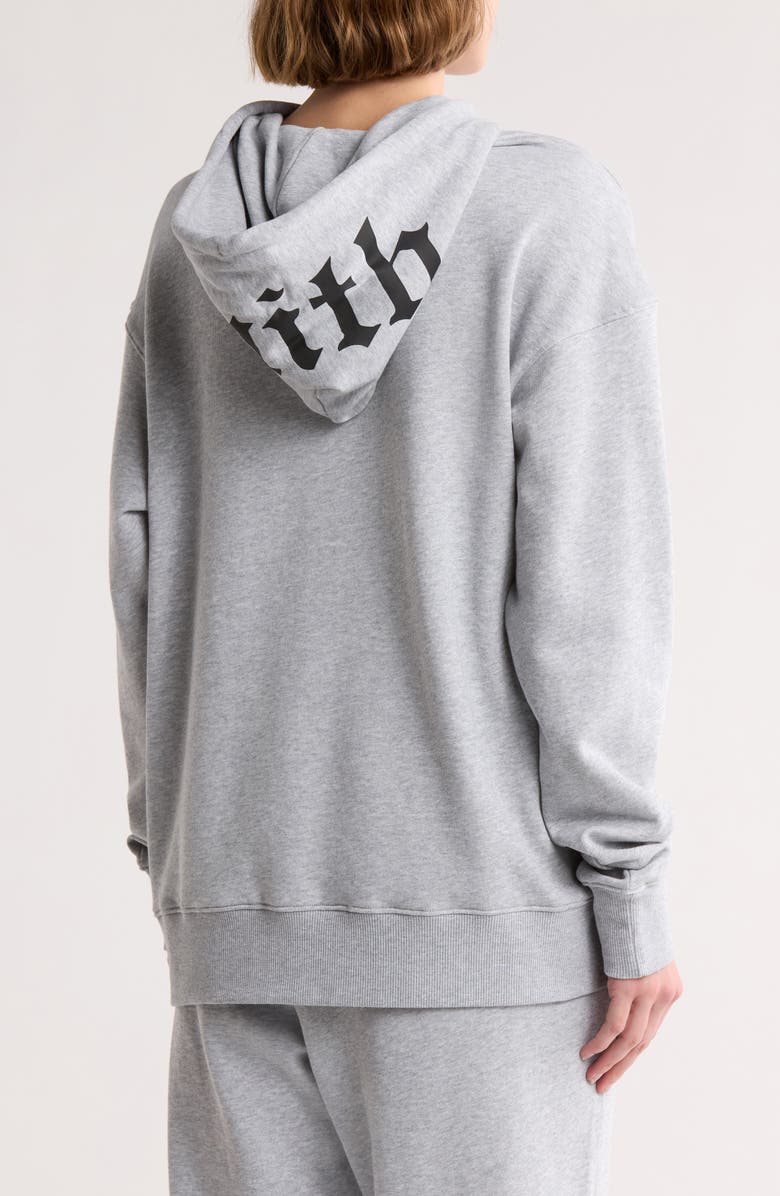 Faith Connexion Logo Graphic Hoodie, Alternate, color, Heather Grey