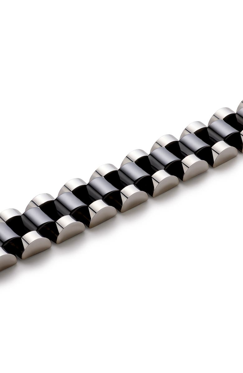 Ana Luisa Watch Strap Bracelet - Ora Silver Ceramic, Alternate, color, 