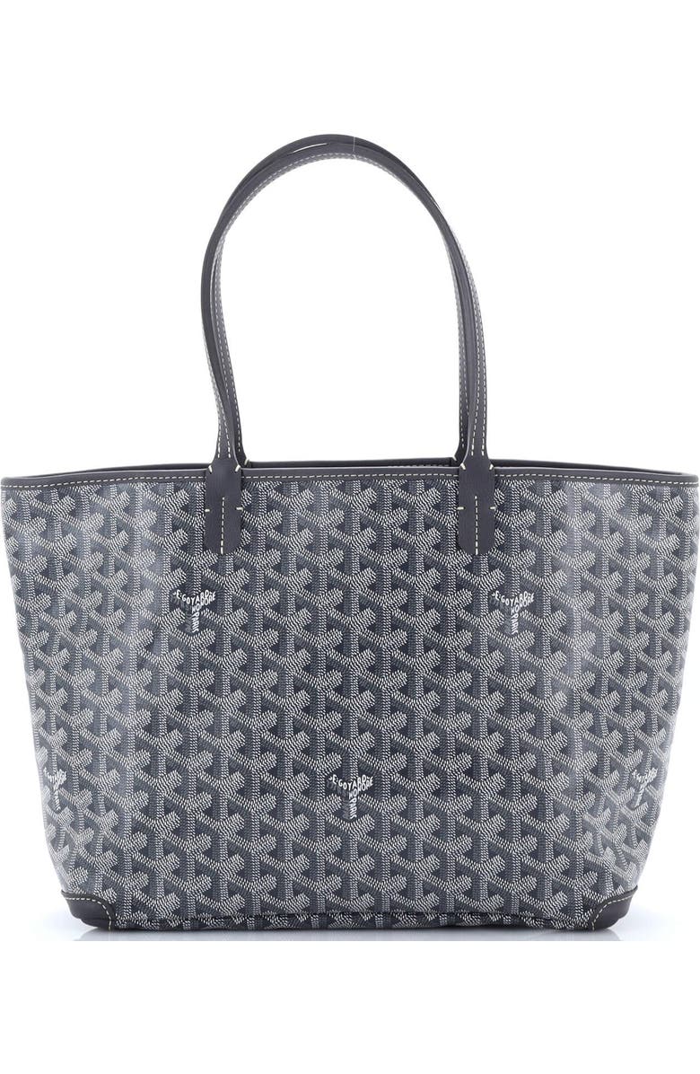 Pre-Owned Goyard Artois Tote Coated Canvas PM, Alternate, color, Gray
