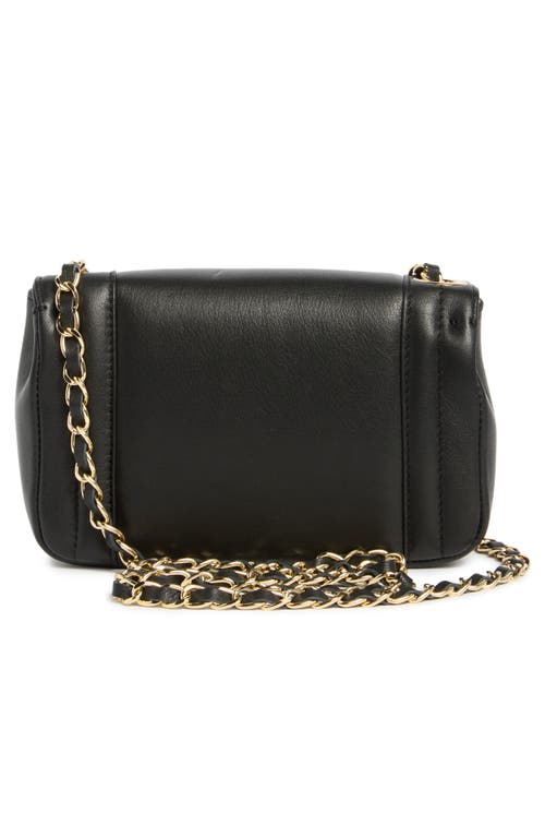 Valentino By Mario Valentino Beatriz Signature Leather Crossbody Bag In Black