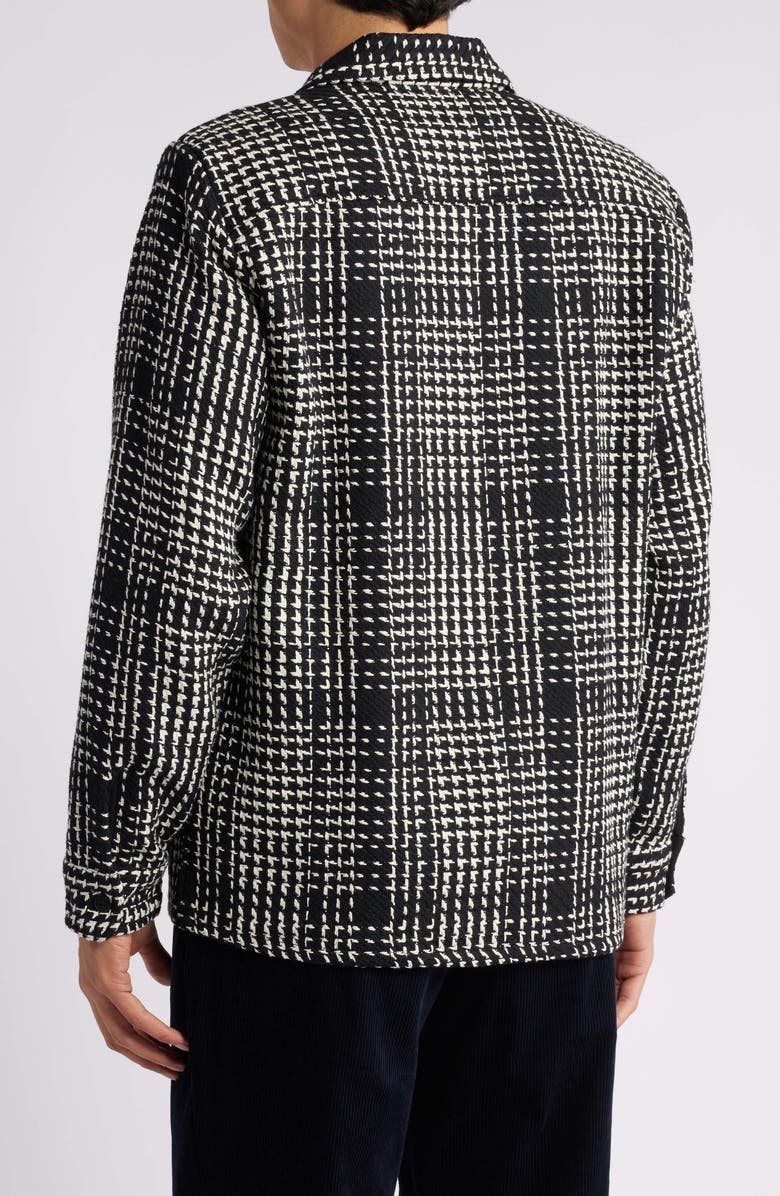 Wax London Whiting Plaid Button-Up Overshirt, Alternate, color, 