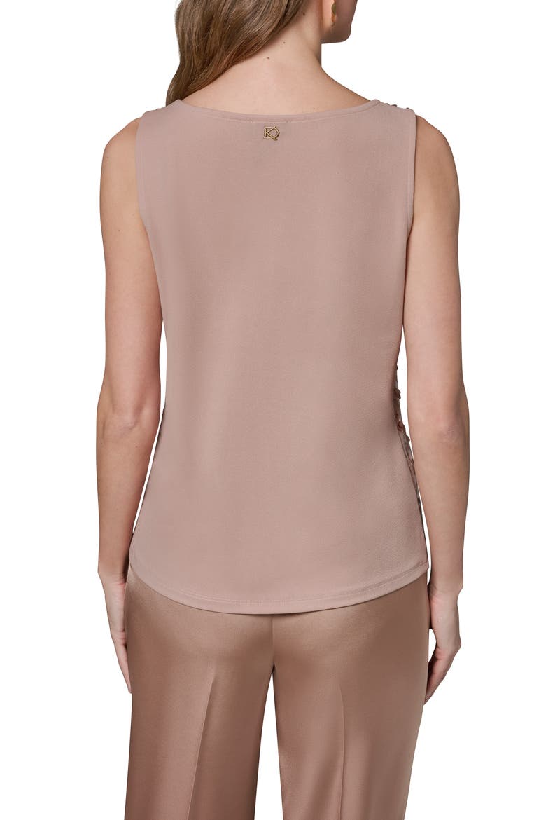 Sequin Scoop Neck Sleeveless Top, Alternate, color, UMBRIA