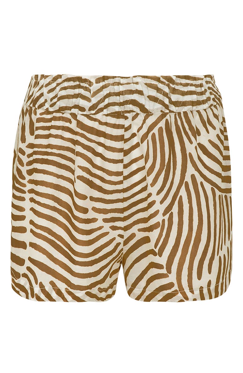 ViX Paula Hermanny Lana Cotton Cover-Up Shorts, Alternate, color, Multi