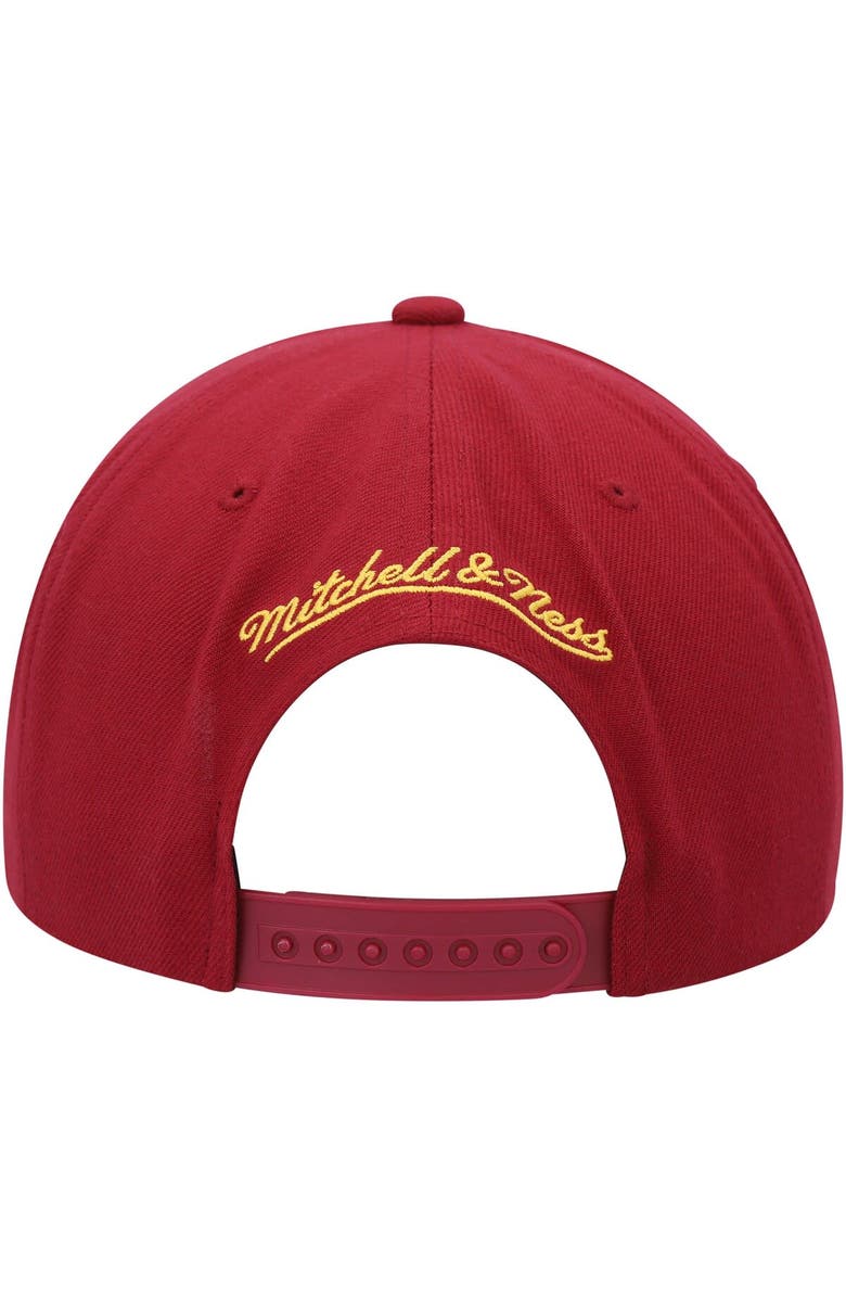 Mitchell & Ness Men's Mitchell & Ness Red Denver Nuggets Side Core 2.0 Snapback Hat, Alternate, color,