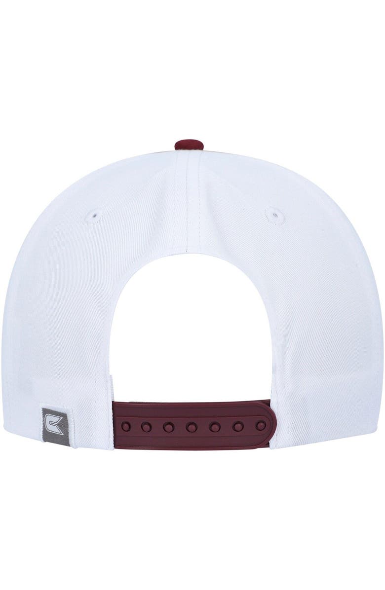 COLOSSEUM Men's Colosseum White Virginia Tech Hokies Take Your Time Snapback Hat, Alternate, color,