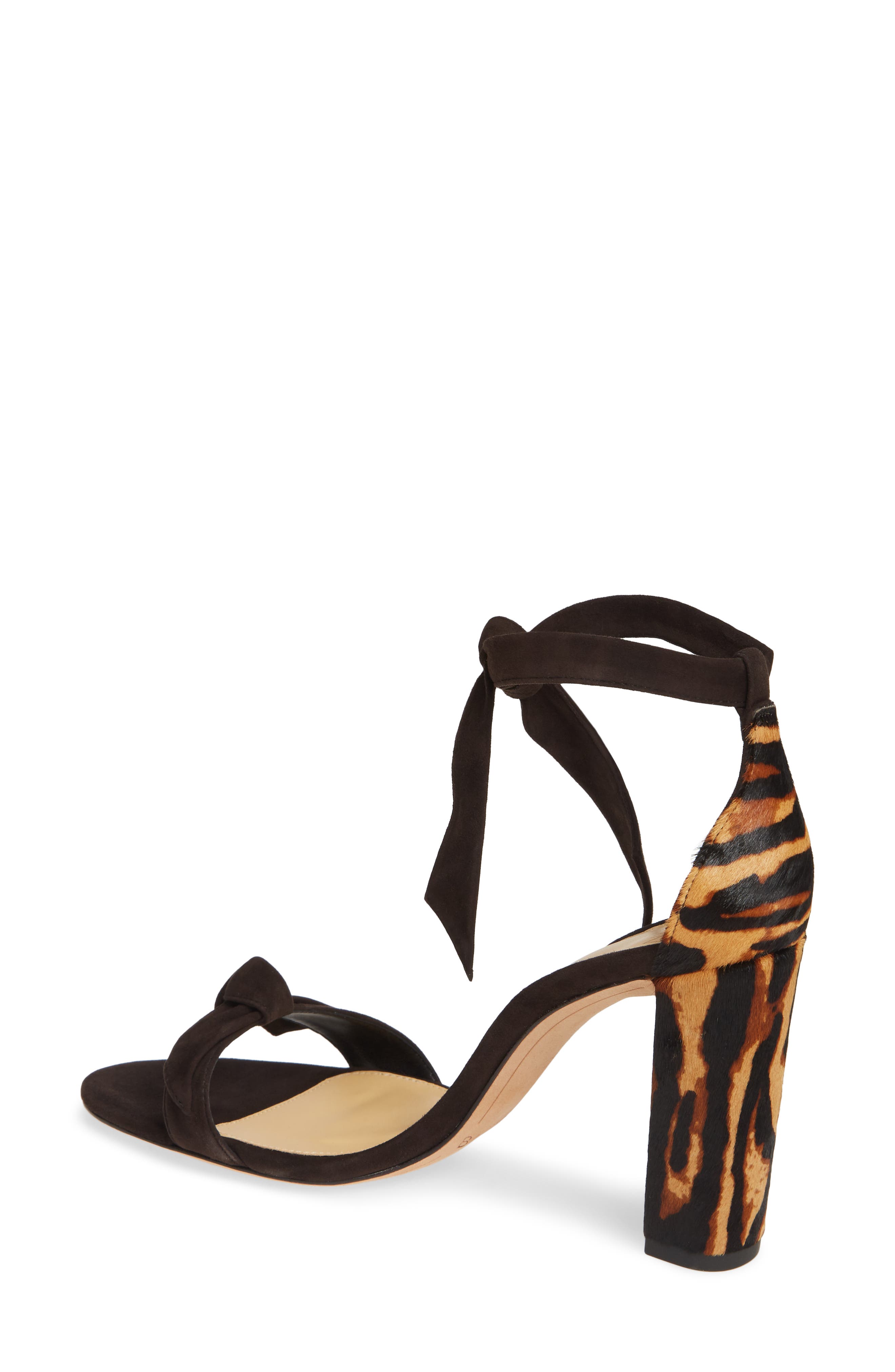 Alexandre Birman Clarita Genuine Calf Hair Ankle Strap Sandal, Alternate, color, 