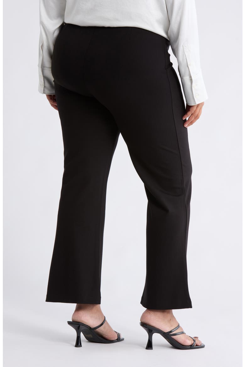 Flare Leg Pants, Alternate, color, BLACK