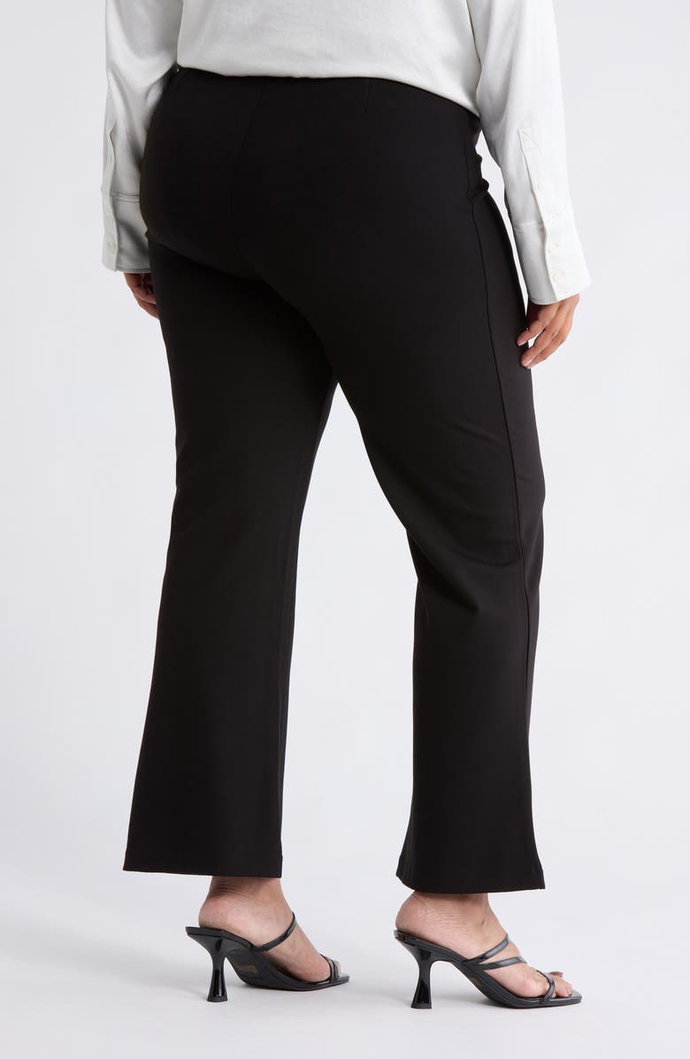 T Tahari Flare Leg Pants, Alternate, color, Black