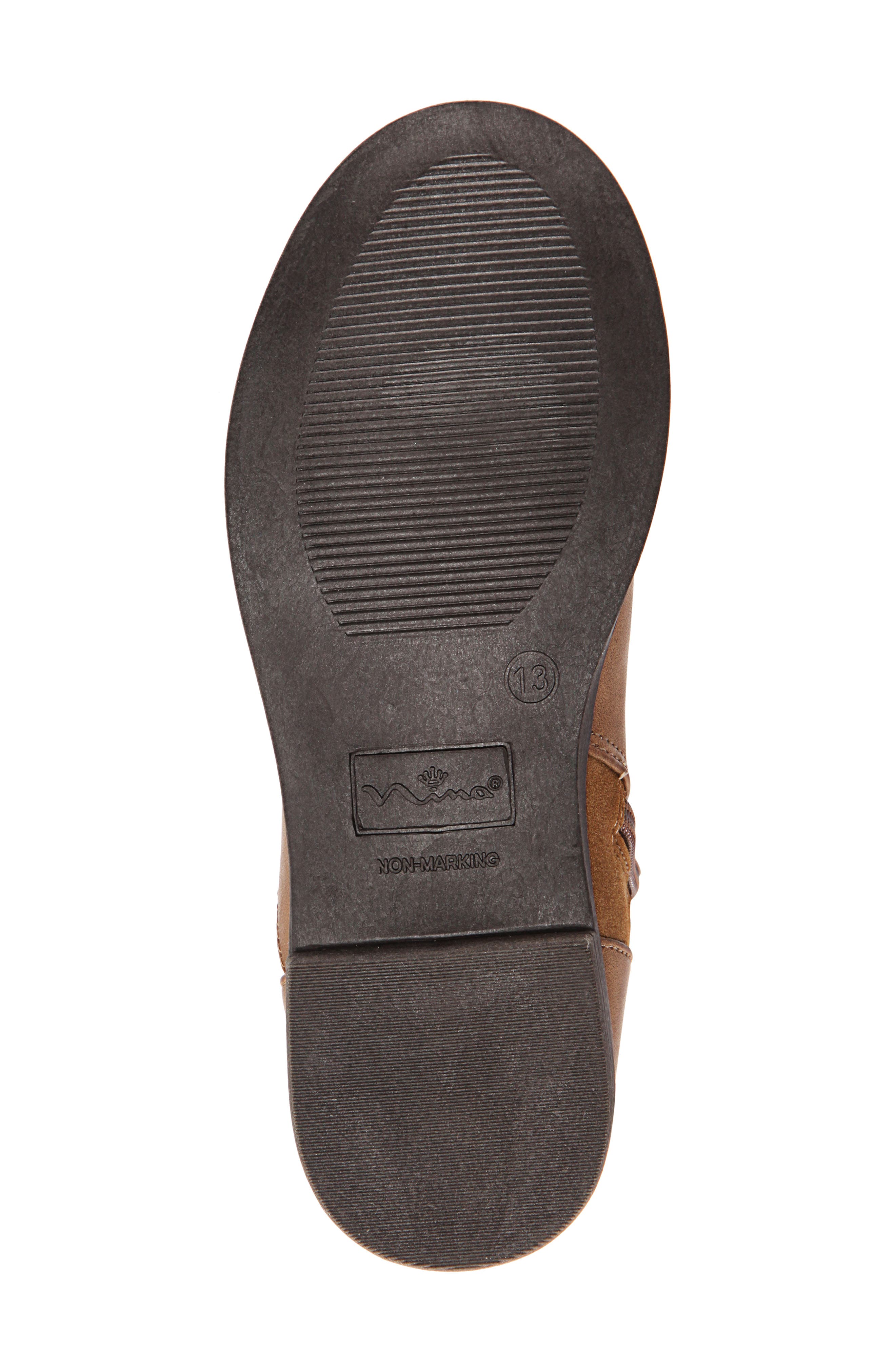 Galaxy Tall Riding Boot, Alternate, color, SADDLE TUMBLED