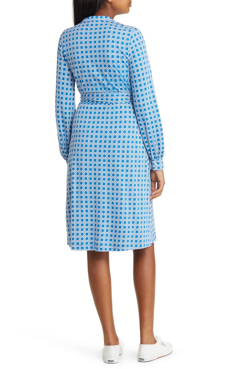 Boden Julia Long Sleeve Belted Shirtdress, Alternate, color, 