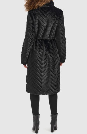 Kenneth cole maxi coat online