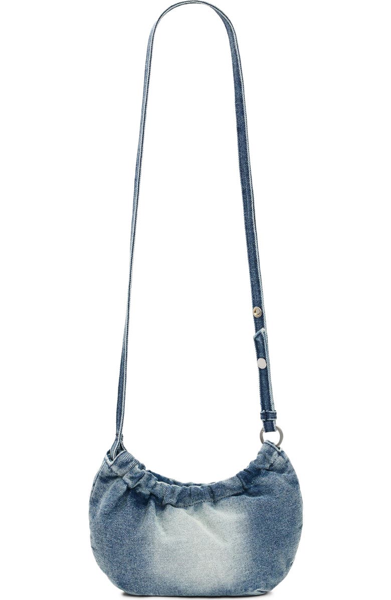 Desigual Denim Shoulder Bag, Alternate, color, Light Blue
