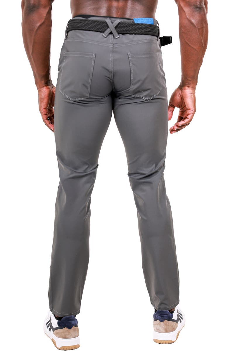 Maceoo Marthyr Slim Fit Pants, Alternate, color, Grey