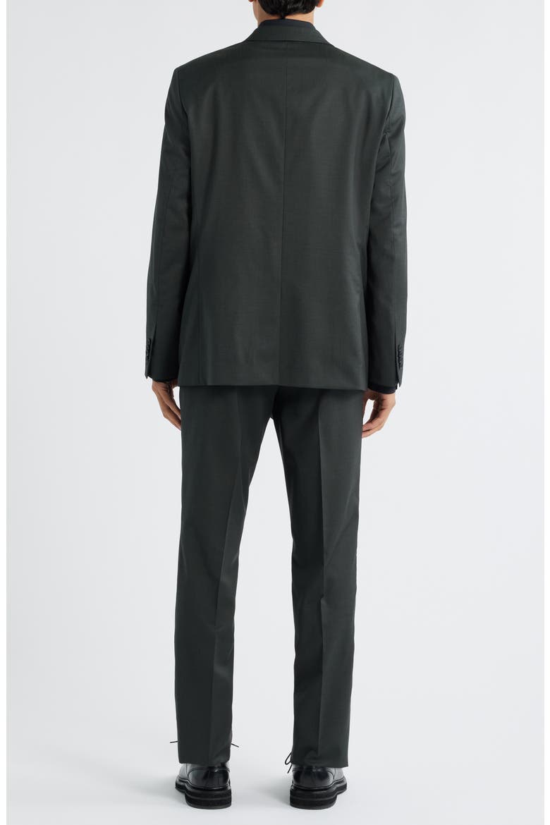 Ross Slim Fit Olive Green Stretch Wool Twill Suit, Alternate, color, OLIVE