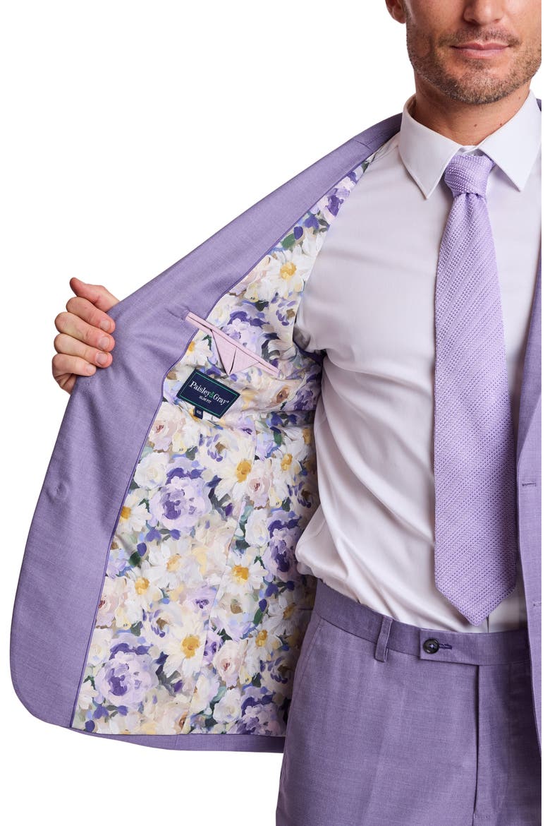 Dover Slim Fit Sport Coat, Alternate, color, LAVENDER SHARK