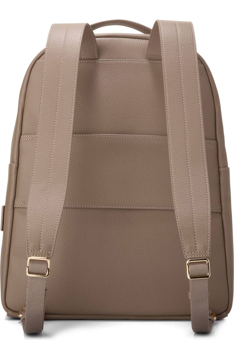 Cole Haan Davis Leather Backpack, Alternate, color, Irish Coffee
