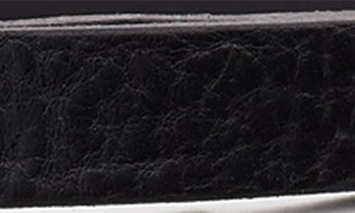 Rag & Bone Baby Rebound Leather Belt In Black